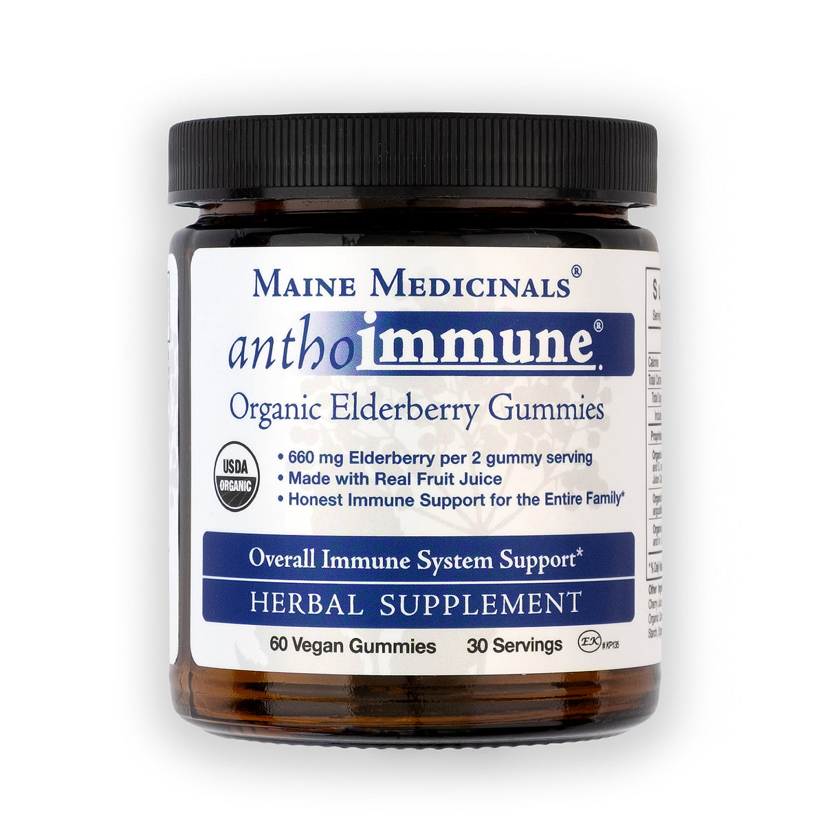 anthoimmune™  Organic Elderberry Gummies