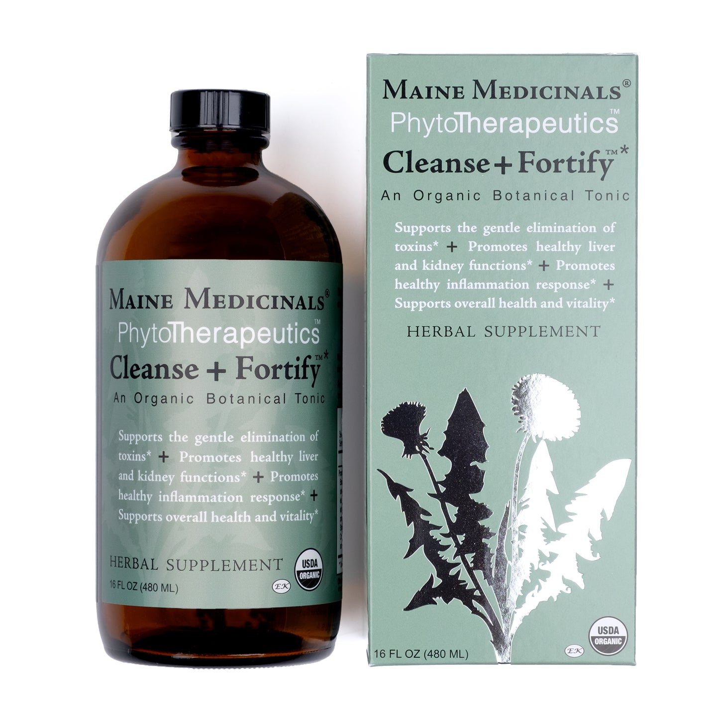 Cleanse + Fortify™ Organic Botanical Tonic