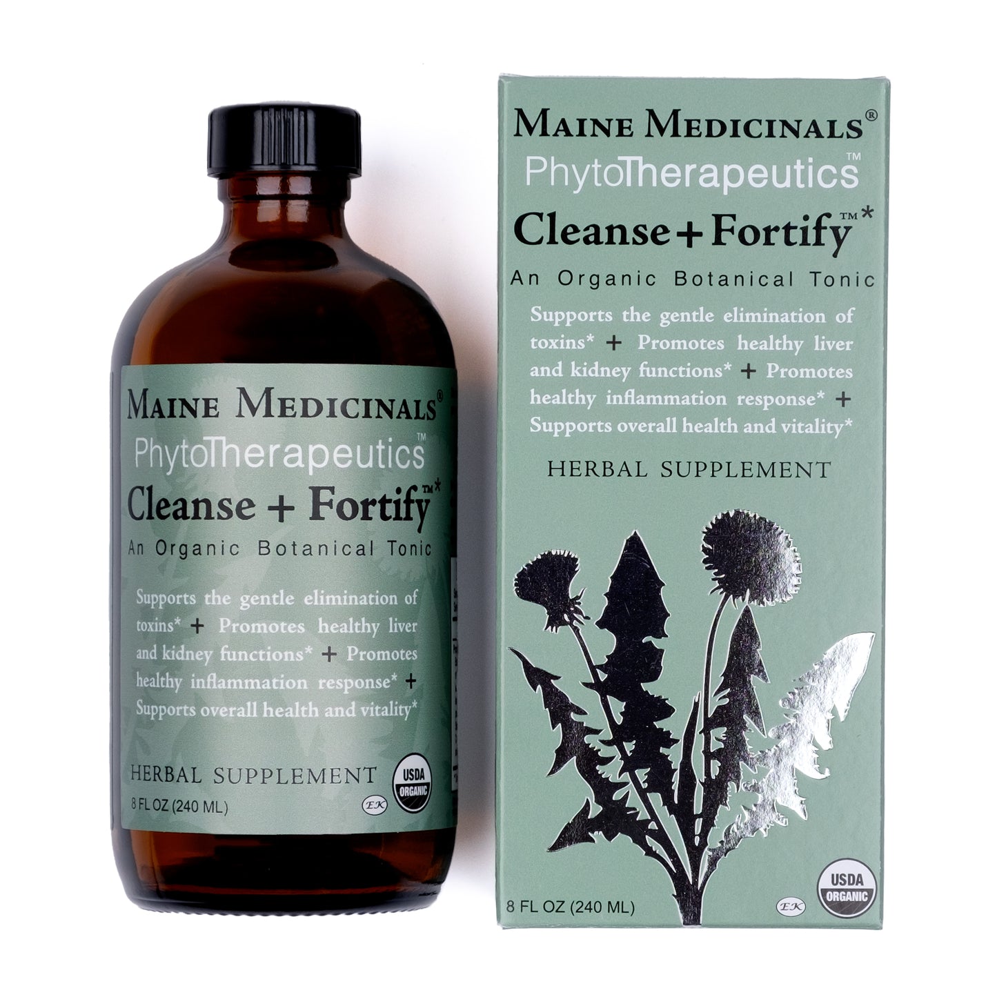 Cleanse + Fortify™ Organic Botanical Tonic